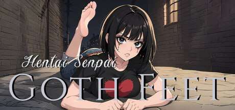 【SLG/官中/PC】色情前辈：哥特风美足 Hentai Senpai: Goth Feet【456M】