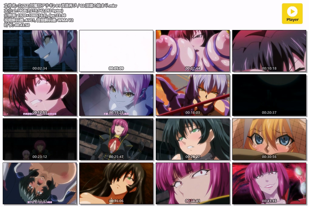 ①[ZIZ]対魔忍アサギ2 01 改造再び／02 淫謀の始まり.mkv.jpg