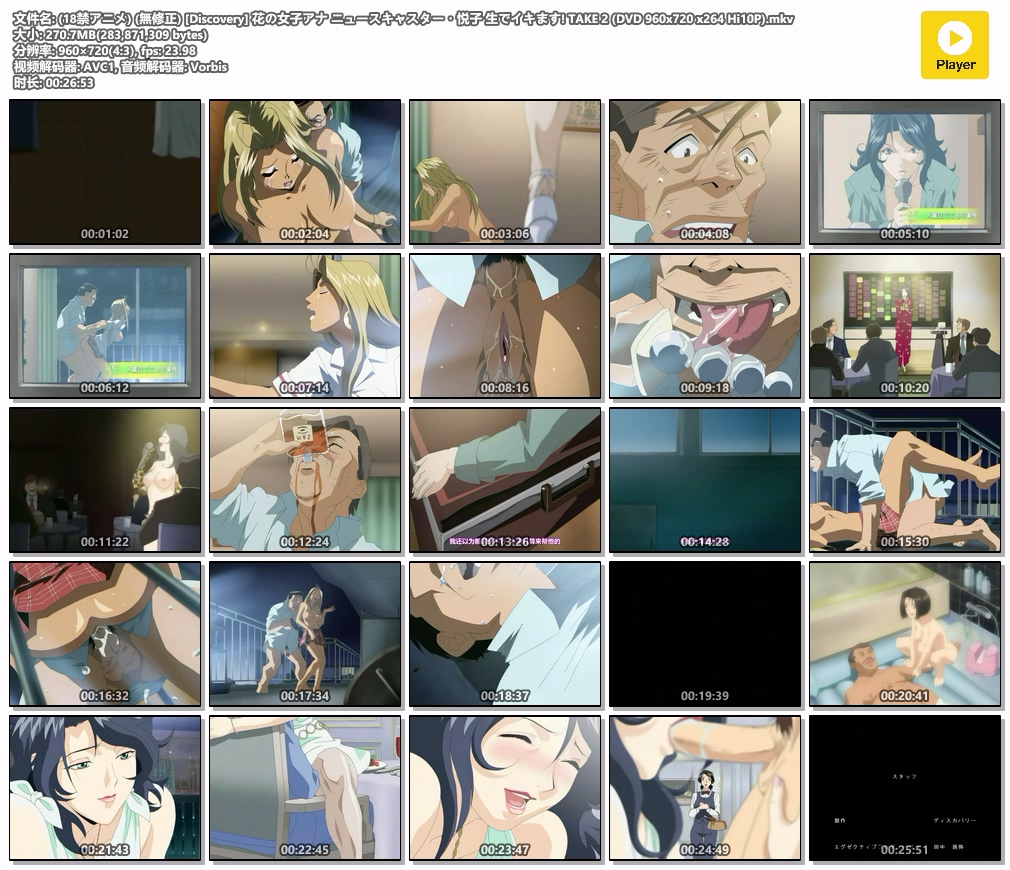 (18禁アニメ) (無修正) [Discovery] 花の女子アナ ニュースキャスター・悦子 生でイキます! TAKE 2 (DVD 960x720 x264 Hi10P).mkv.jpg