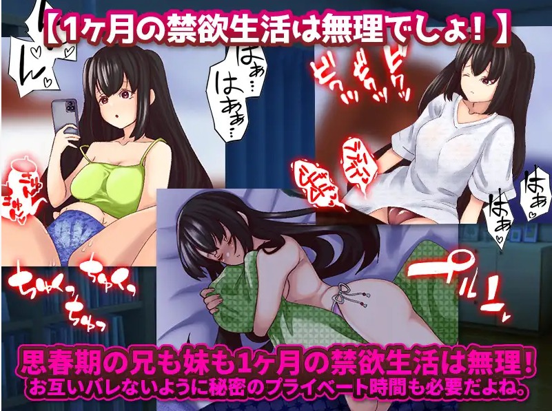 图片[4]-A9324[RPG/汉化]青春期妹妹一个月的同屋生活妹と1ヶ月の相部屋生活云翻汉化版[1G]-目标是h游戏大师