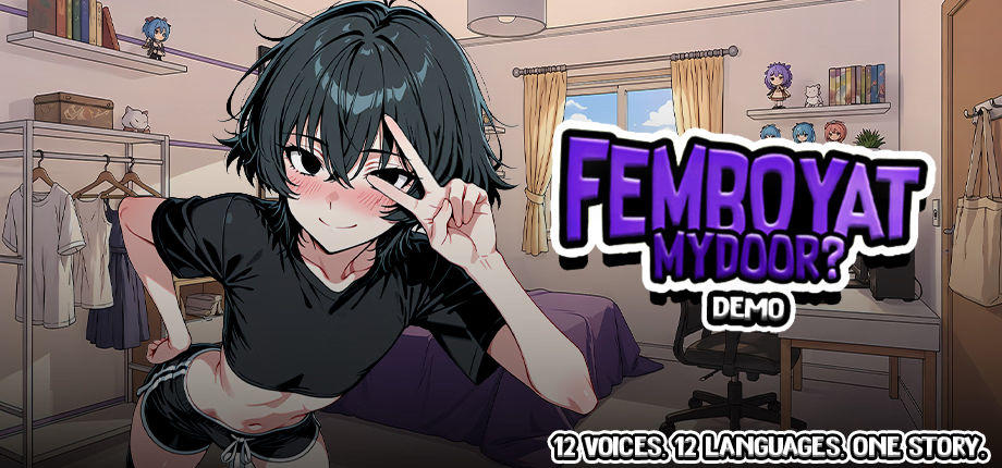 SLG Femboy At My Door Demo PC 862M Galgame slg-femboy-at-my-door-demo-pc-862m-galgame